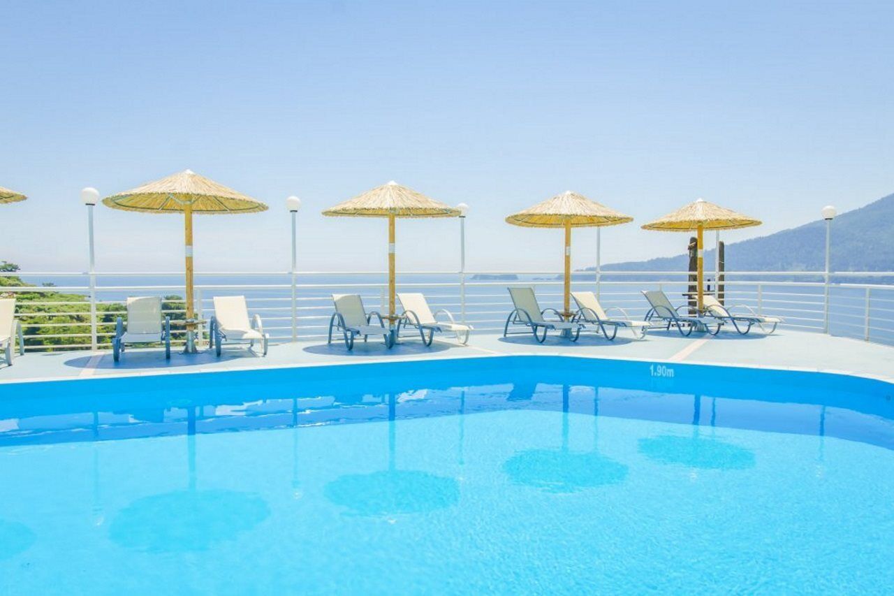 Dionysos Hotel Skála Potamiás Eksteriør bilde