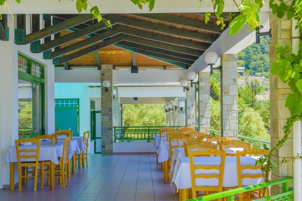 Dionysos Hotel Skála Potamiás Eksteriør bilde